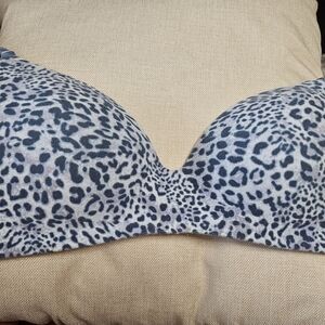 Leopard Print Women's Bra